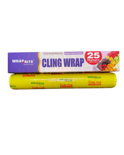 WrapRite Premium Cling Film PVC Food Wrap Roll