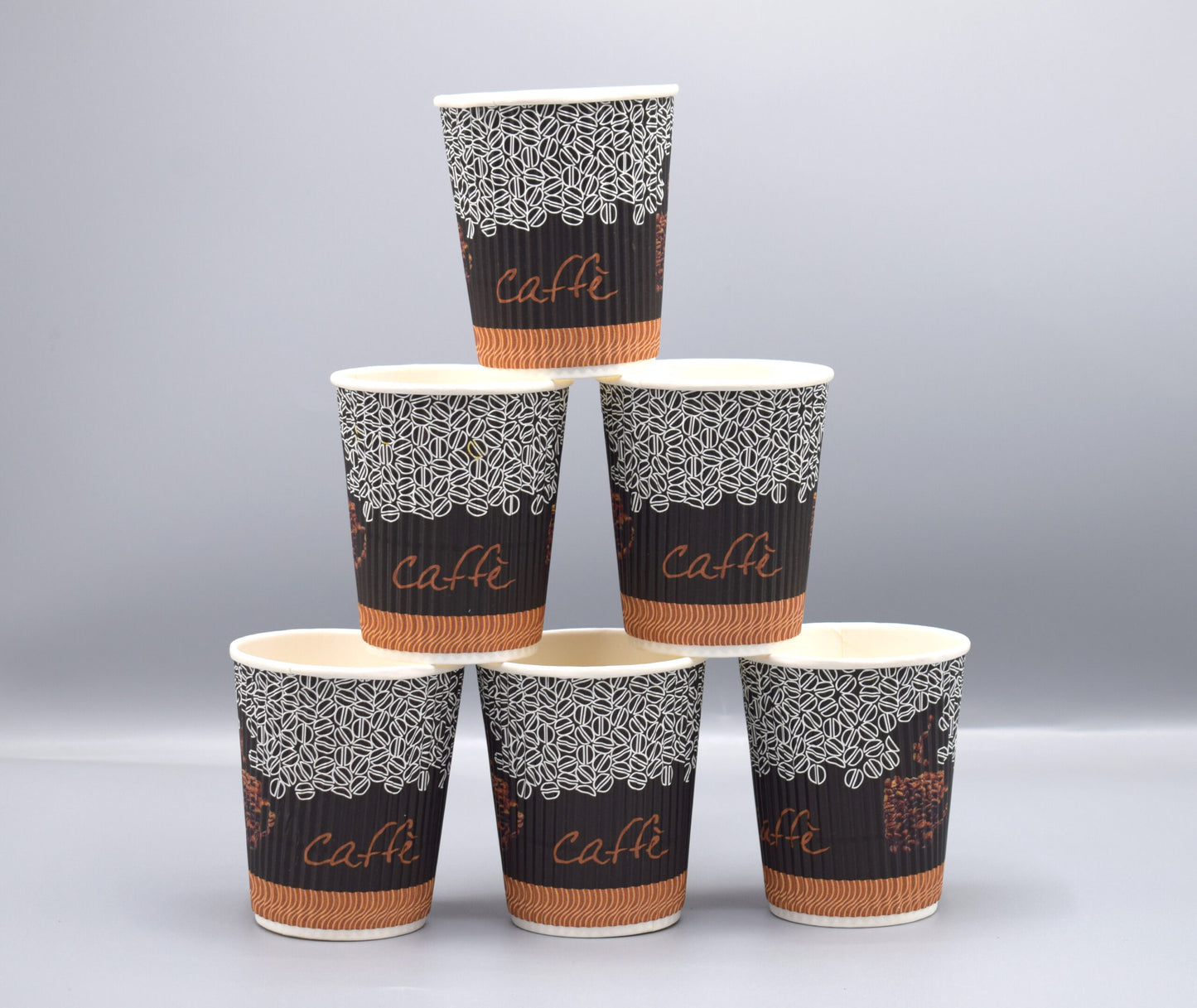 Coffee Ripple Cup with Lid – (8oz & 12oz Available)