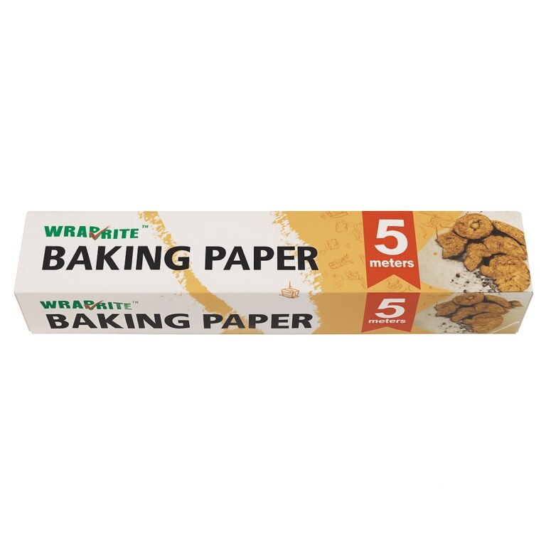 WrapRite non-stick baking paper used in oven for baking cookies and cakes