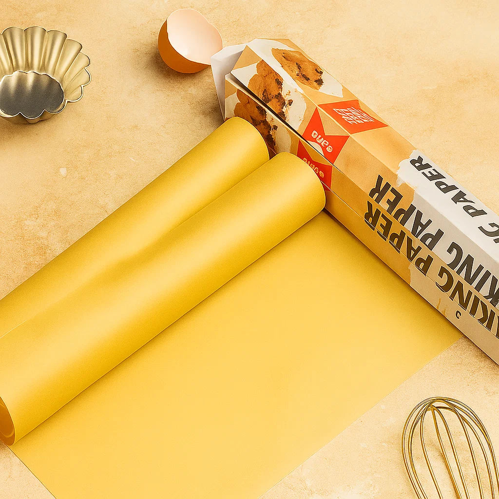 WrapRite baking paper roll 30cm x 5 meters with built-in cutter non-stick parchment paper